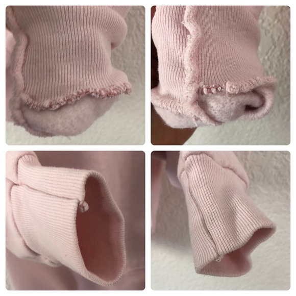 Billie Eilish Official Au Revoir Happier Than Ever Pale Pink Crewneck Sweatshirt - Picture 7 of 7